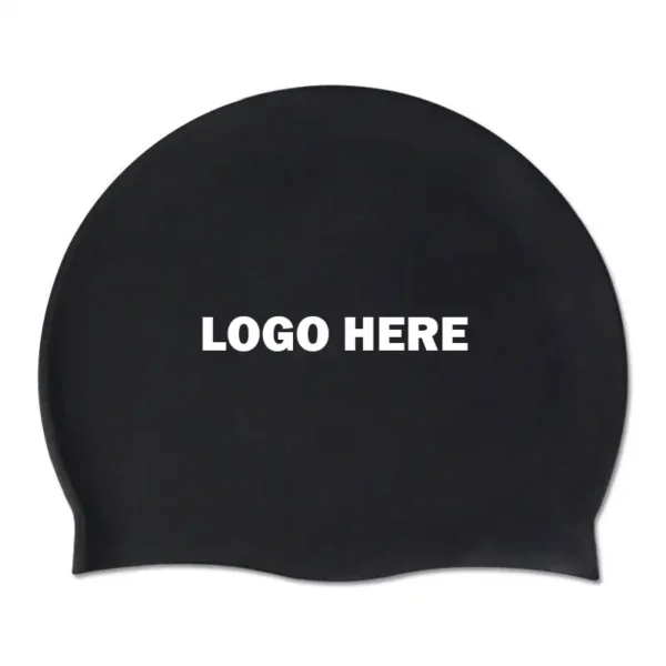 Adult custom printed swim caps no minimum order cheap - Image 2