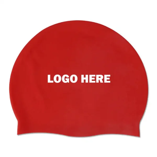 Adult custom printed swim caps no minimum order cheap - Image 4